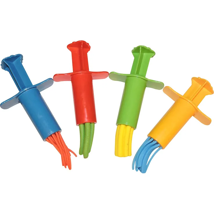 Gowi Knetspritzen-Set mit 4 Schablonen