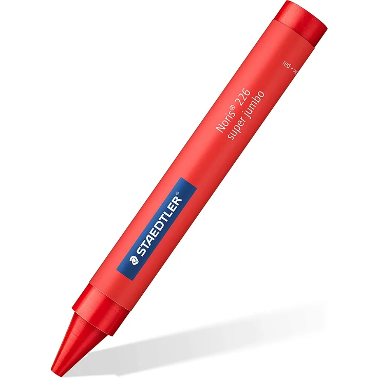 Staedtler 226 NC12 - Noris Club Super Jumbo Wachsmalkreide, 12 Stück im Etui – Bild 2