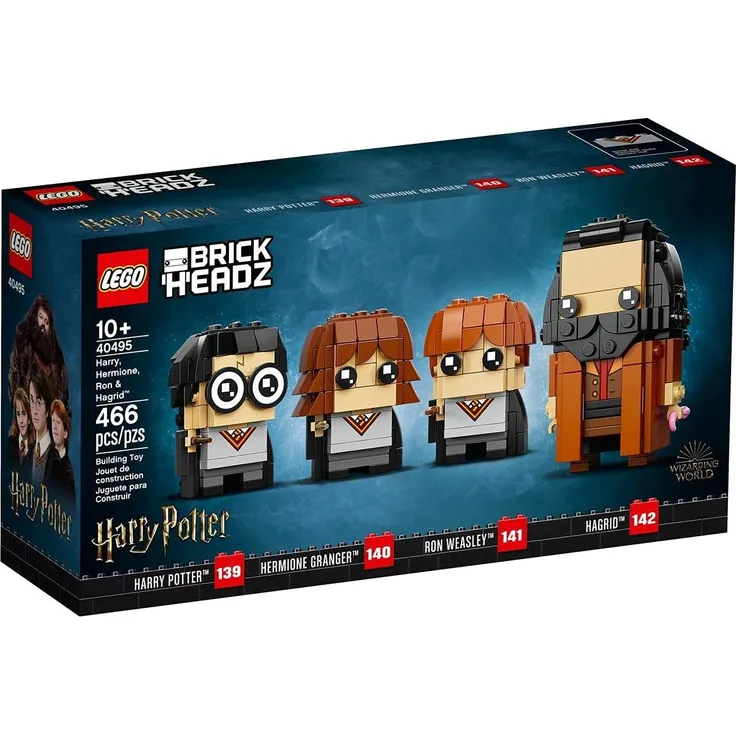 LEGO® BrickHeadz 40495 Harry, Hermine, Ron & Hagrid™ - 466 Teile