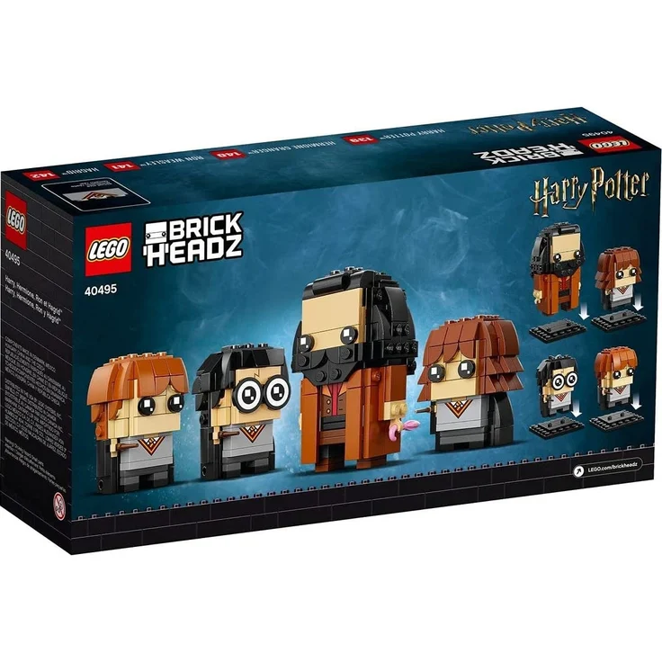 LEGO® BrickHeadz 40495 Harry, Hermine, Ron & Hagrid™ - 466 Teile – Bild 2