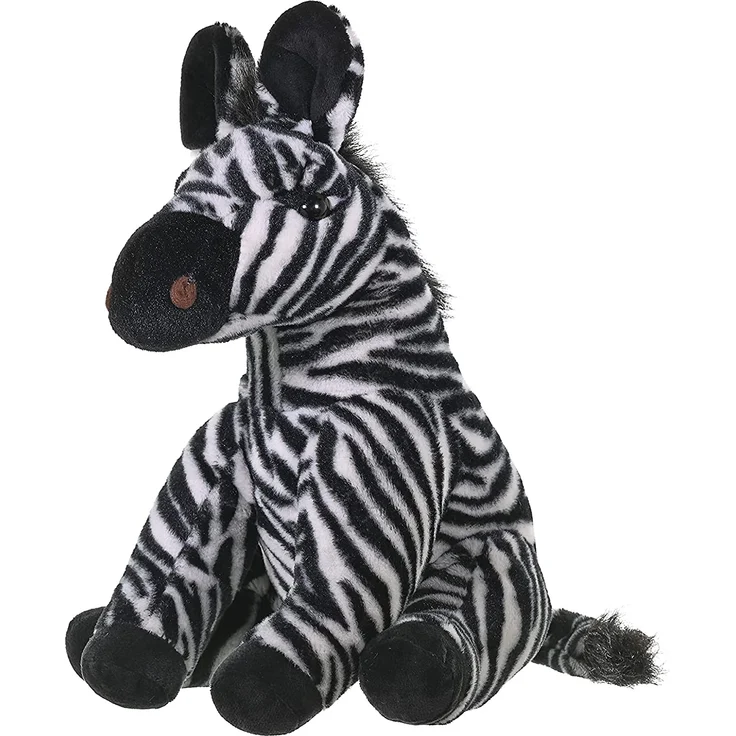 Wild Republic 19378 Plüsch Zebra, Cuddlekins Kuscheltier, Plüschtier, 30 cm – Bild 10
