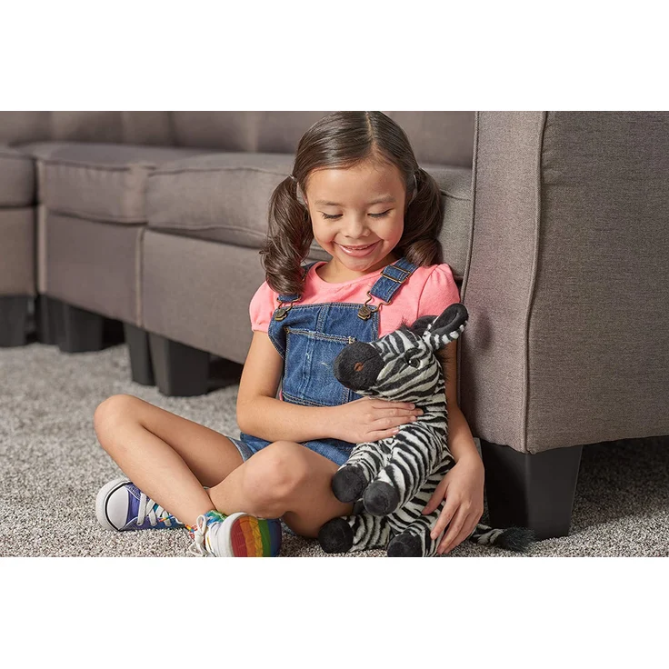 Wild Republic 19378 Plüsch Zebra, Cuddlekins Kuscheltier, Plüschtier, 30 cm – Bild 5