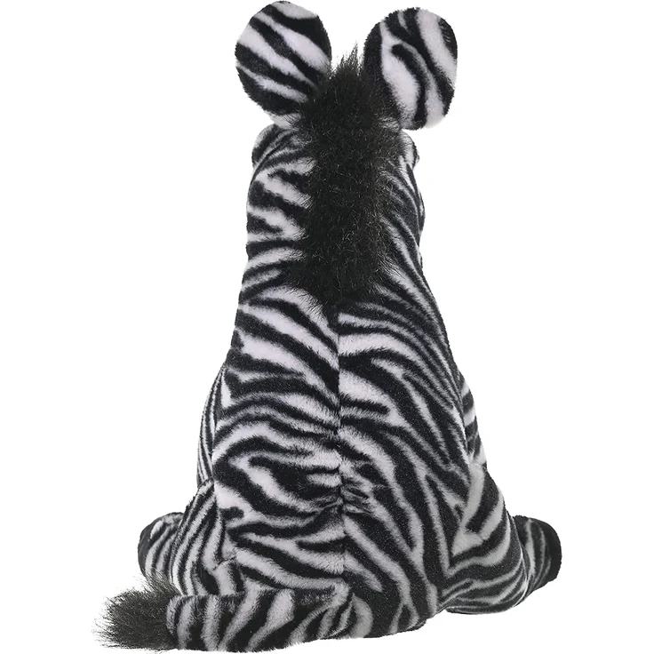 Wild Republic 19378 Plüsch Zebra, Cuddlekins Kuscheltier, Plüschtier, 30 cm – Bild 3