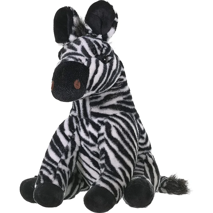Wild Republic 19378 Plüsch Zebra, Cuddlekins Kuscheltier, Plüschtier, 30 cm – Bild 9