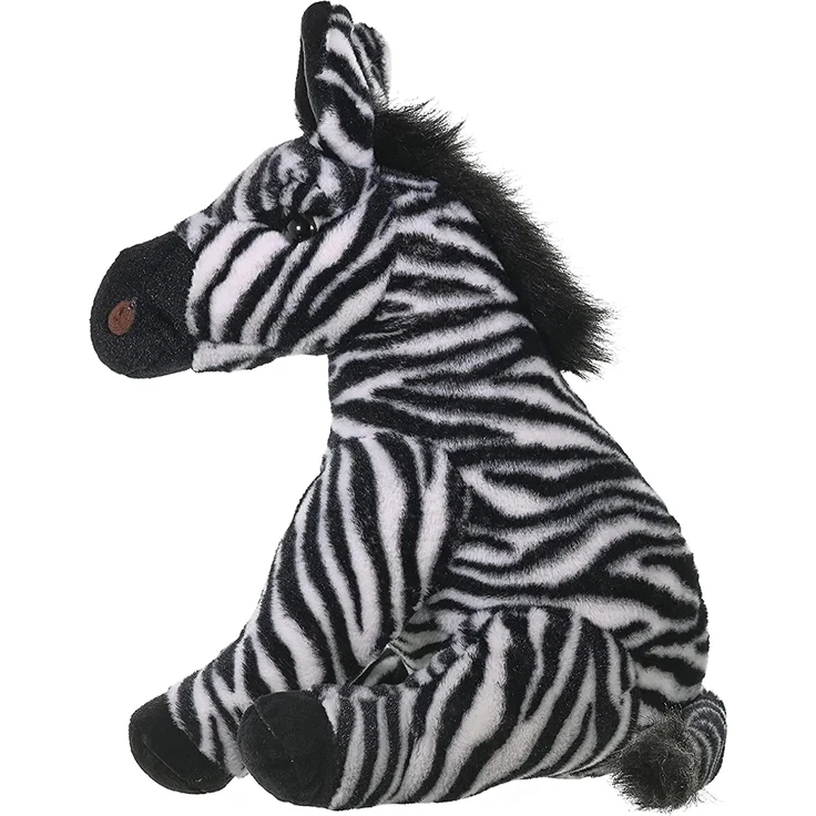 Wild Republic 19378 Plüsch Zebra, Cuddlekins Kuscheltier, Plüschtier, 30 cm – Bild 11