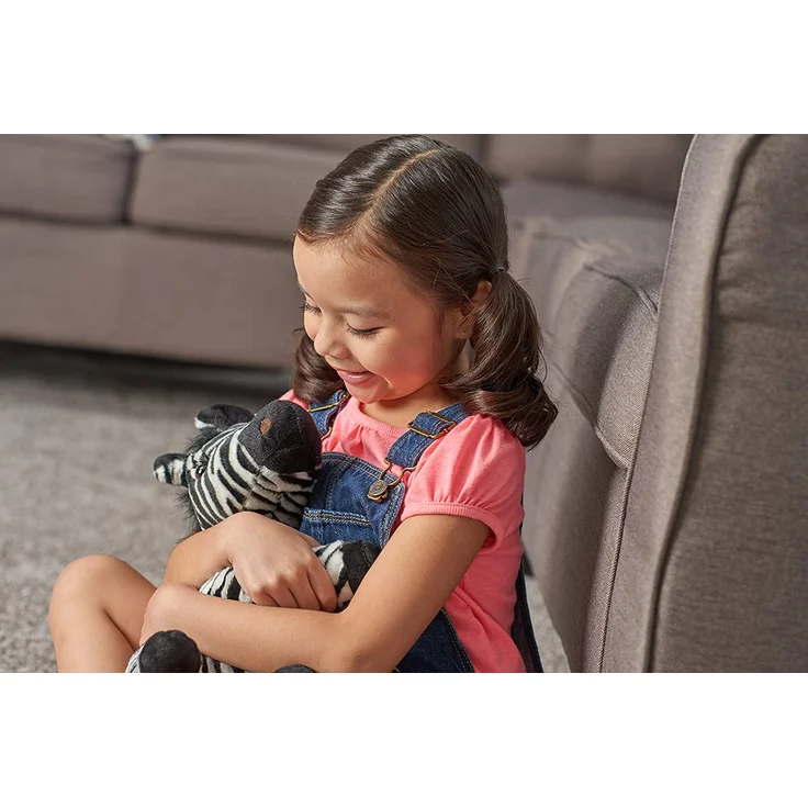 Wild Republic 19378 Plüsch Zebra, Cuddlekins Kuscheltier, Plüschtier, 30 cm – Bild 6