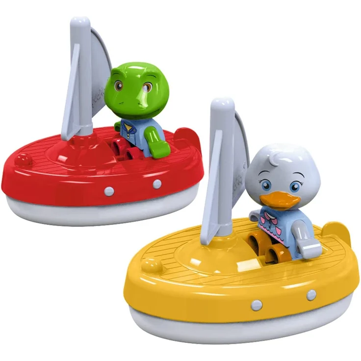 Aquaplay 8700000270 AquaPlay 2 Segelboote + 2 Figuren – Bild 1