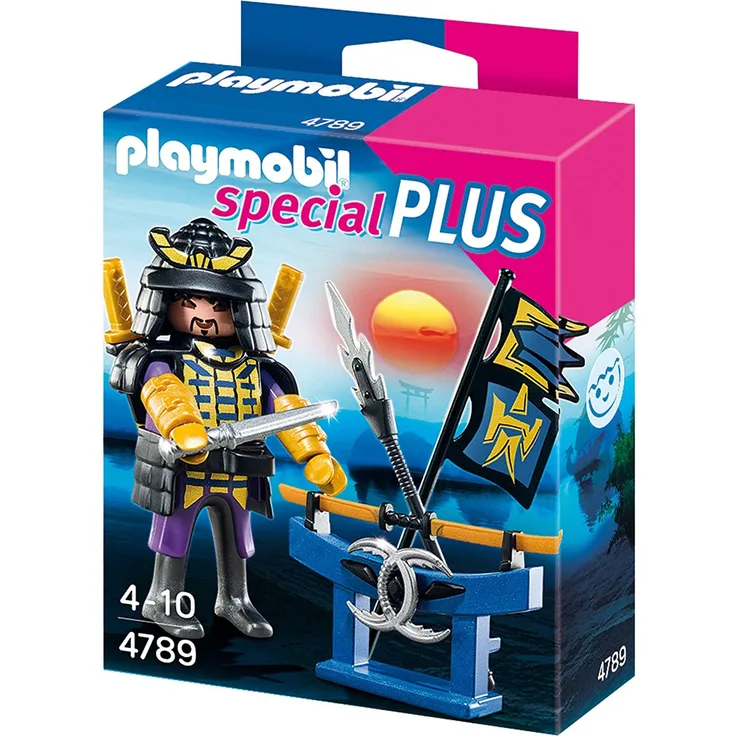 Playmobil 4789 - Asia-Kämpfer mit Waffenständer