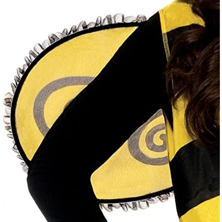 amscan 841875-55 Damenkostüm Süße Biene, schwarz/gelb, M/L - Preisvergleich – Bild 3