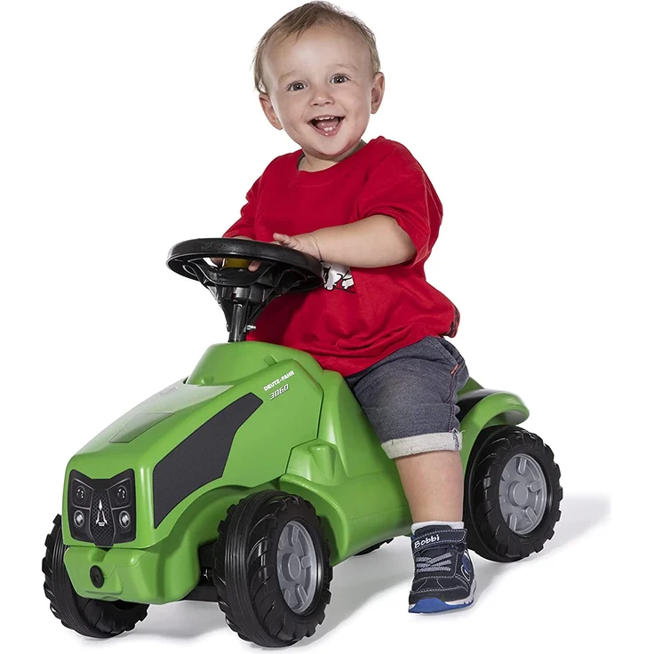 Rolly Toys Babyrutscher rollyMinitrac Deutz Agrokid (mit Ablagefach, ergonomische Fahrzeugkontur, Lenkrad mit Hupe, ab 1 ½ Jahren geeignet) 132102 – Bild 9