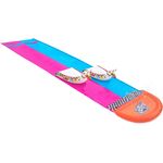 H2OGO! 2er-Wasserrutsche mit aufblasbaren Lama-Schwimmtieren 487 x 138 cm - Preisvergleich