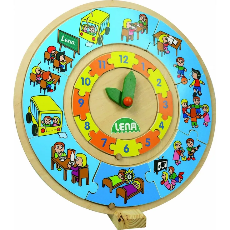 Lena 32171 - Puzzle Lernuhr