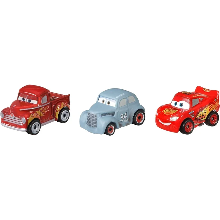 Disney Cars GKG01 - Disney Pixar Cars Mini-Racers 3er-Pack Sortiment, kompakt, authentisch – Bild 5