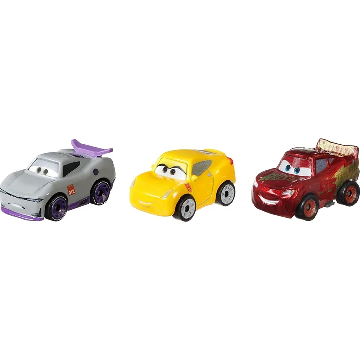 Disney Cars GKG01 - Disney Pixar Cars Mini-Racers 3er-Pack Sortiment, kompakt, authentisch – Bild 3