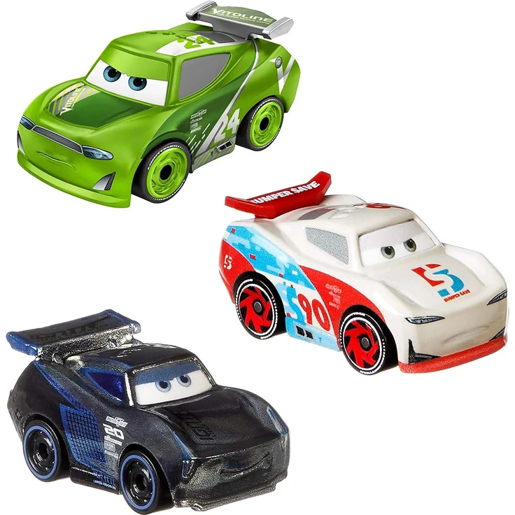 Disney Cars GKG01 - Disney Pixar Cars Mini-Racers 3er-Pack Sortiment, kompakt, authentisch – Bild 7