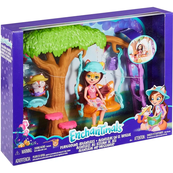 Enchantimals FRH45 - Felicity Fox und Flick Spielplatz-Abenteuer – Bild 8