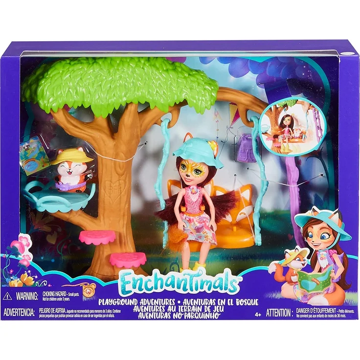 Enchantimals FRH45 - Felicity Fox und Flick Spielplatz-Abenteuer – Bild 7