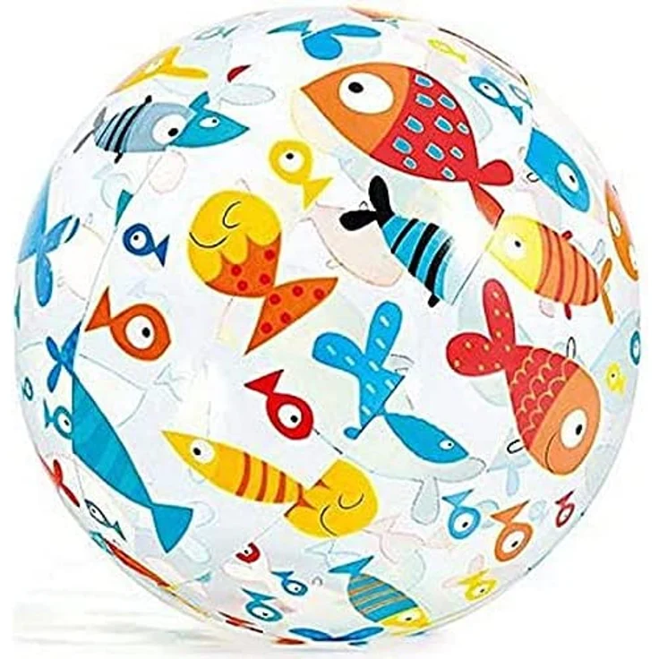 Intex Lively Strandball 51cm - 1x Stück, zufällige Farbauswahl – Bild 3