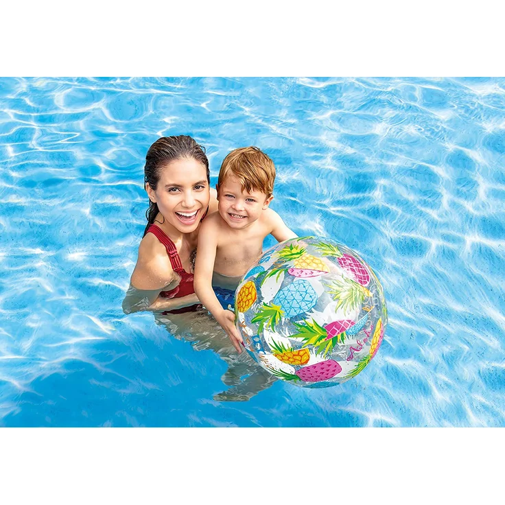 Intex Lively Strandball 51cm - 1x Stück, zufällige Farbauswahl – Bild 9