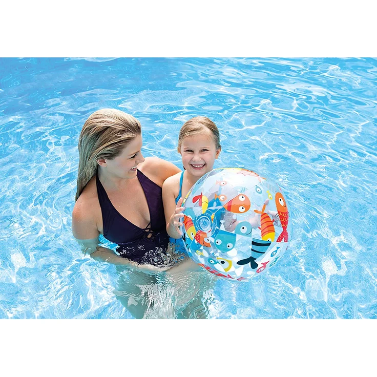 Intex Lively Strandball 51cm - 1x Stück, zufällige Farbauswahl – Bild 7
