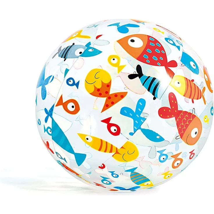 Intex Lively Strandball 51cm - 1x Stück, zufällige Farbauswahl – Bild 4