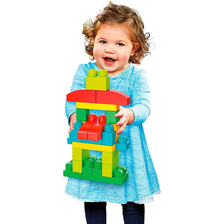 MEGA Bloks GFG21 - Bausteine, 100 Teile, Spielzeug ab 1 Jahr – Bild 2