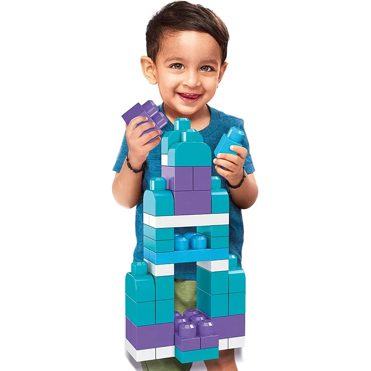 MEGA Bloks GFG21 - Bausteine, 100 Teile, Spielzeug ab 1 Jahr – Bild 4