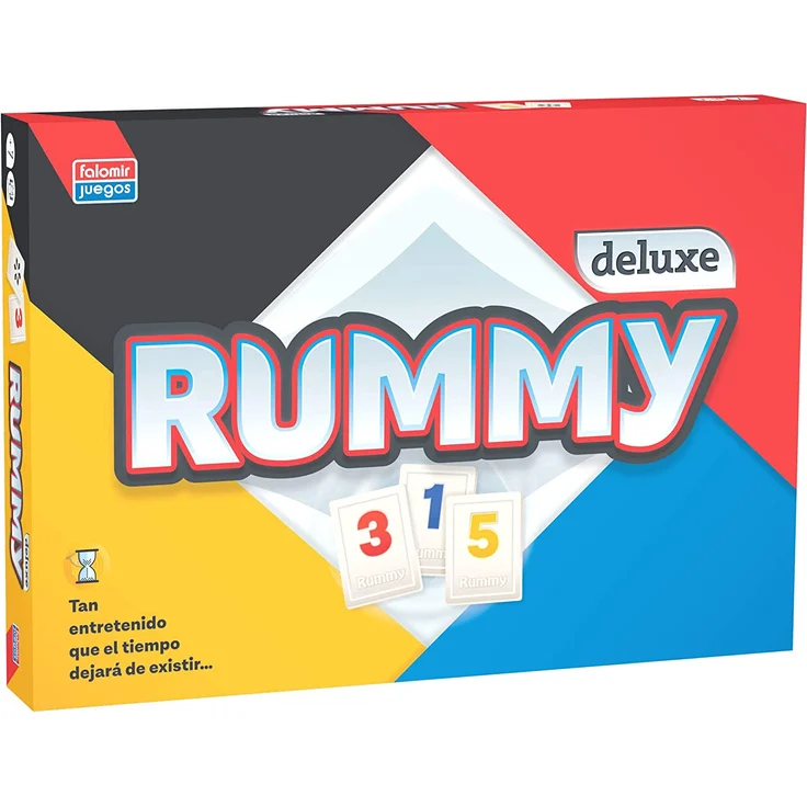 FALOMIR Deluxe Rummy de Luxe Tisch. Klassisches Spiel. (646396) – Bild 1