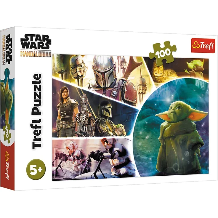Trefl, Puzzle, Baby Yoda, 100 Teile, Lucasfilm Star Wars, für Kinder ab 5 Jahren - Preisvergleich – Bild 1