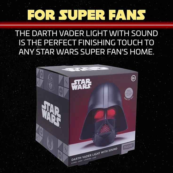 STAR WARS - DARTH VADER ŚWIECĄCA FIGURKA Z DŹWIĘKIEM – Bild 7