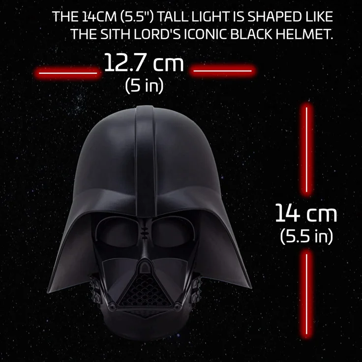 STAR WARS - DARTH VADER ŚWIECĄCA FIGURKA Z DŹWIĘKIEM – Bild 4