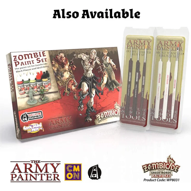 The Army Painter | Zombicide: Green Horde Malset | 6 Acrylfarben | für Cool Mini or Not Zombicide: Black Plague und Green Horde Brettspiel | Wargames Miniatur Modellmalerei – Bild 6
