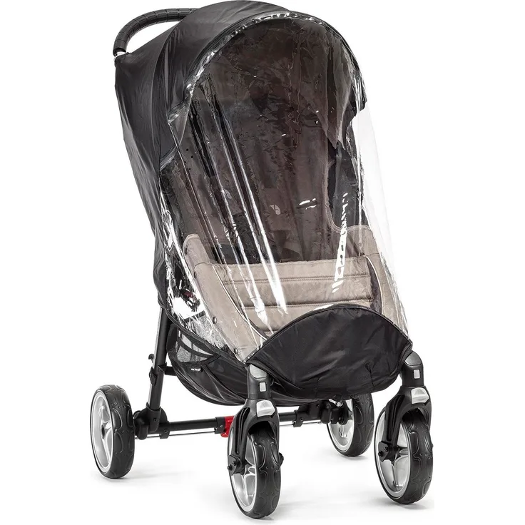Baby Jogger BJ91051 City Mini Wetterschutz für Vierradwagen, transparent