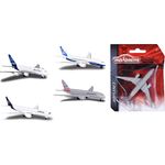 Majorette Airplane Assortment, ab 3 Jahren, 1x Stück, zufällige Auswahl