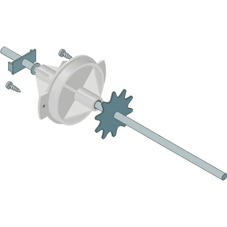 ROLLY TOYS Hinterachse 10 mm 12er Ritzel Ersatzteil 38601000000