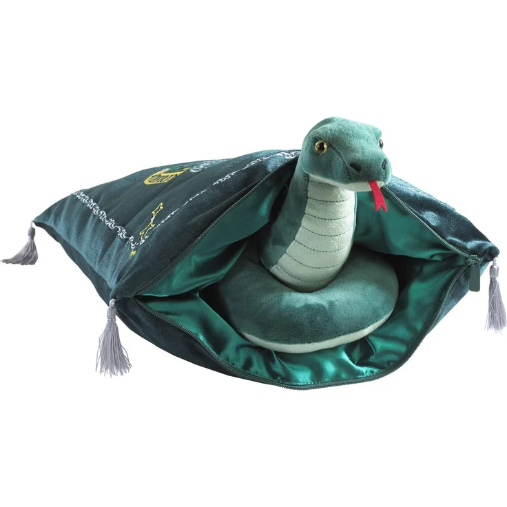 Harry Potter - Slytherin Kissen mit Plüschtier – Bild 6