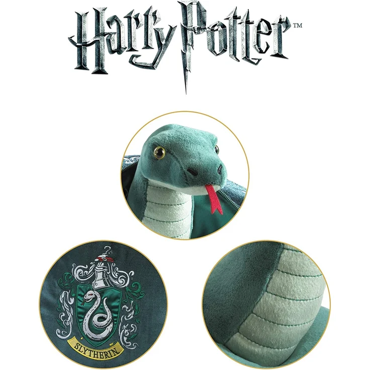 Harry Potter - Slytherin Kissen mit Plüschtier – Bild 5