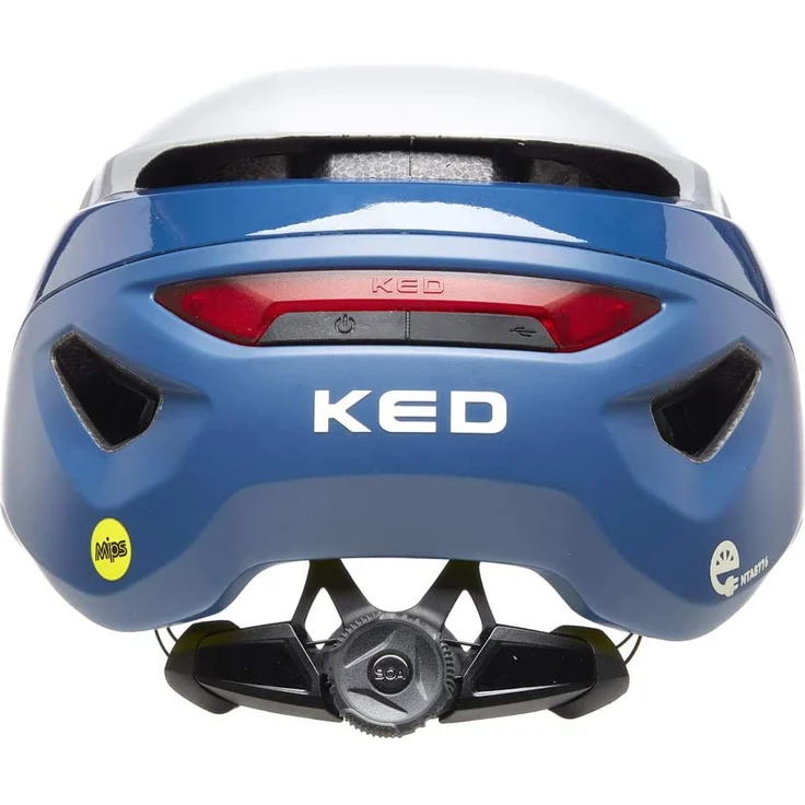 KED Mitro UE1 Helm, white blue, L – Bild 2