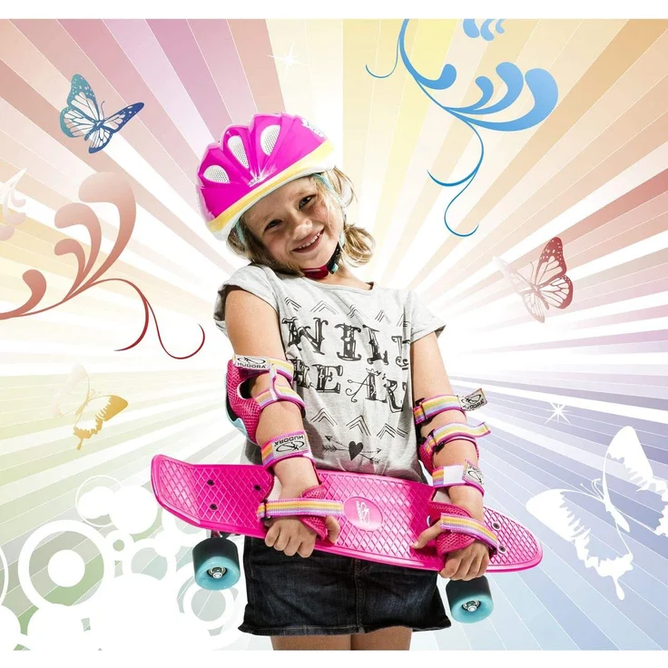 Hudora - Skateboard Retro Skate Wonders, rosa – Bild 2