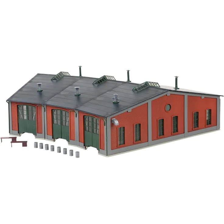 Mrklin 72887 H0 Lokschuppen 12 3stndig - Bausatz