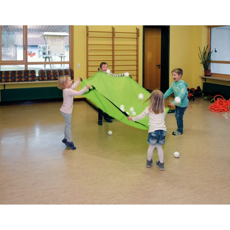 Eduplay Schwungtuch 360 cm Grasgrün