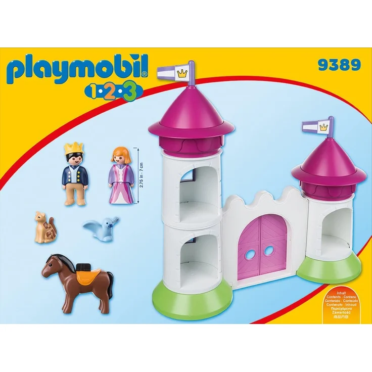 Playmobil 9389 - Schlösschen mit Stapelturm Spiel – Bild 3