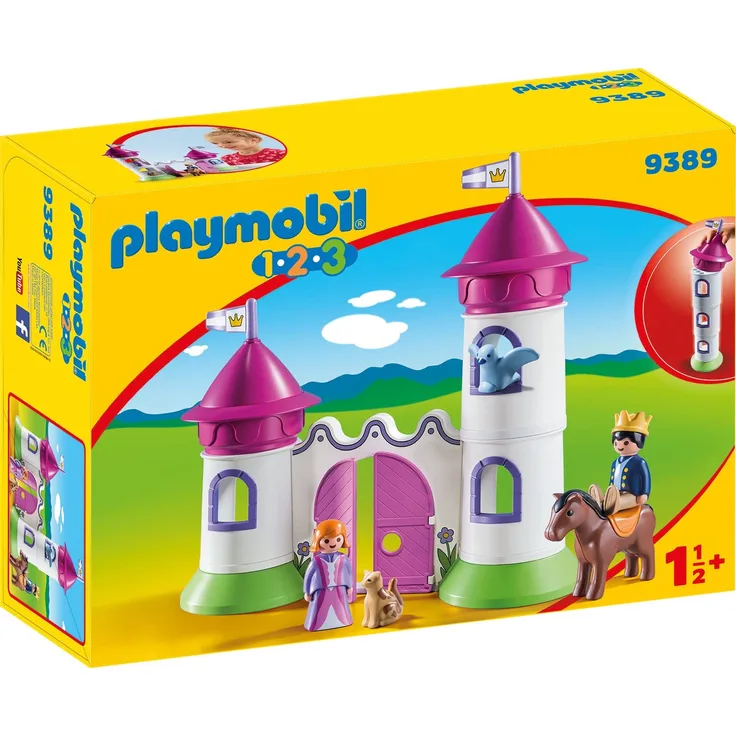 Playmobil 9389 - Schlösschen mit Stapelturm Spiel