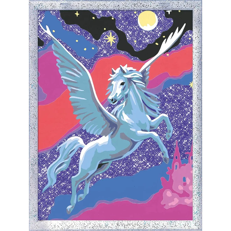 Ravensburger Malen nach Zahlen 28641 - Stolzer Pegasus – Bild 2