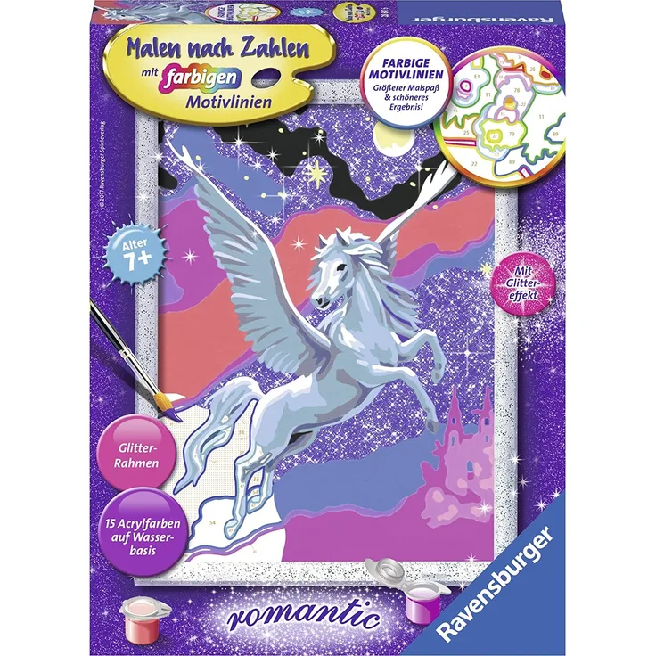 Ravensburger Malen nach Zahlen 28641 - Stolzer Pegasus
