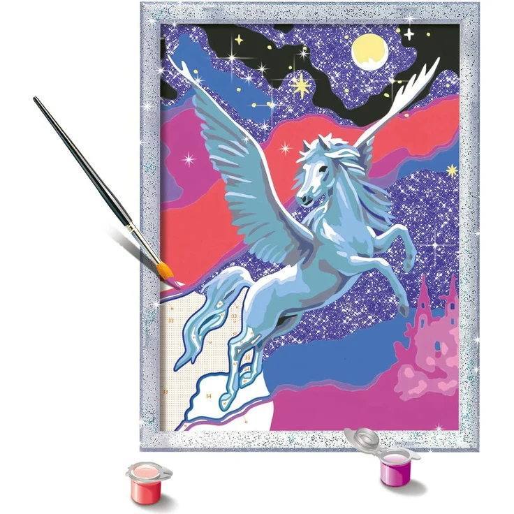 Ravensburger Malen nach Zahlen 28641 - Stolzer Pegasus – Bild 3