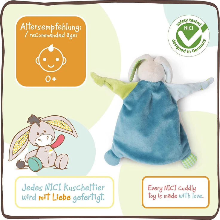 Schmusetuch Hase Kleines Schlitzohr – Bild 4