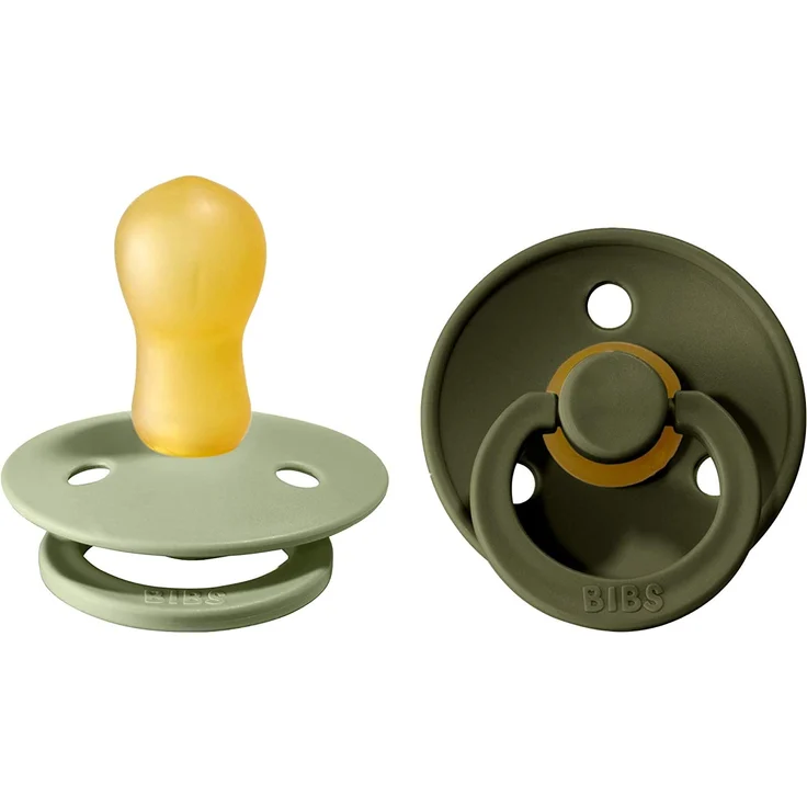Bibs Retro Schnuller Sage / Hunter Green 18+ Monate – Bild 1