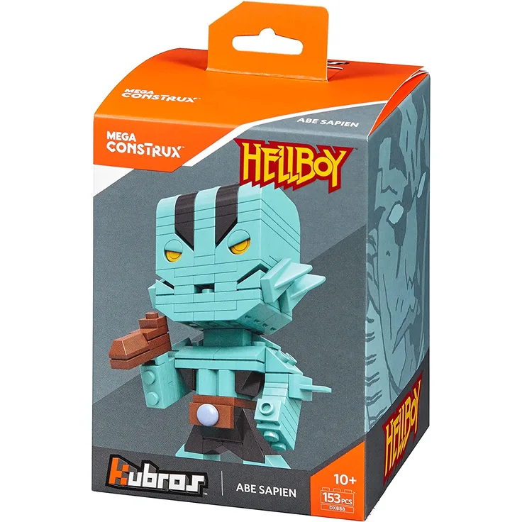 Mega Construx DXB88 - Collectors Kubros Abe-Sapien Hellboy, Spielzeug
