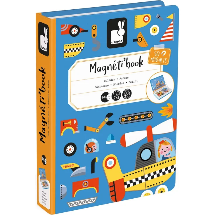 Janod J02715 Magneti'Book "Fahrzeuge" – Bild 2